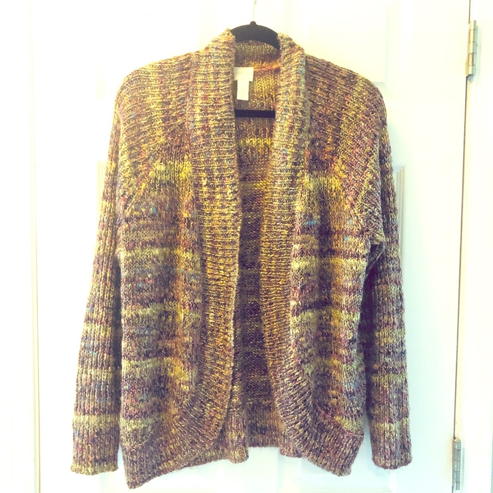 Chico’s woven multicolored sweater